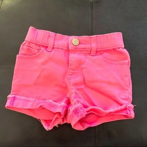 Baby Gap pink shortie shorts - super cute!
